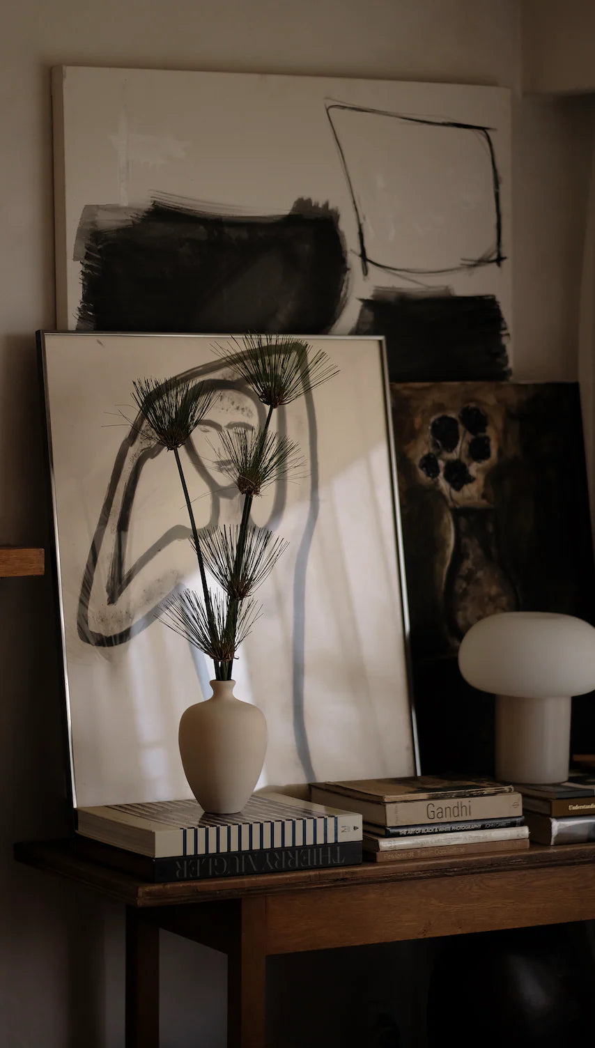 Athena vase d'artisan oval (Haut)