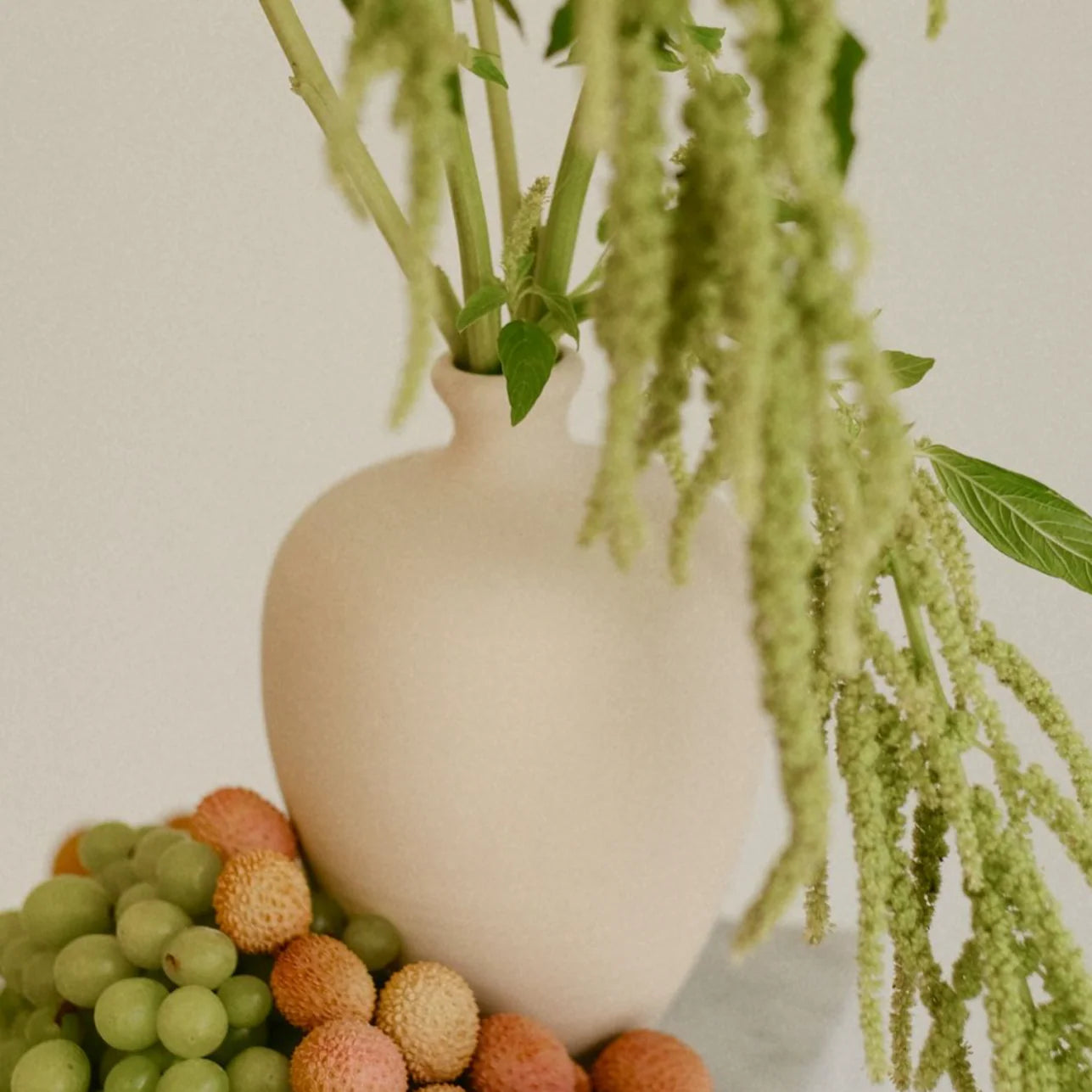 Athena vase d'artisan oval (Haut)